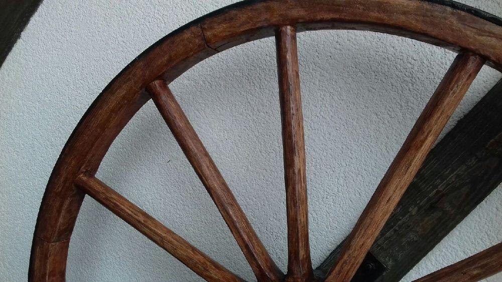Koło drewniane 110cm