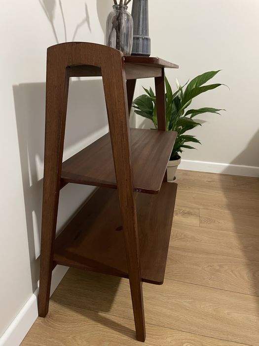 Regał szafka konsola prl odnowiona