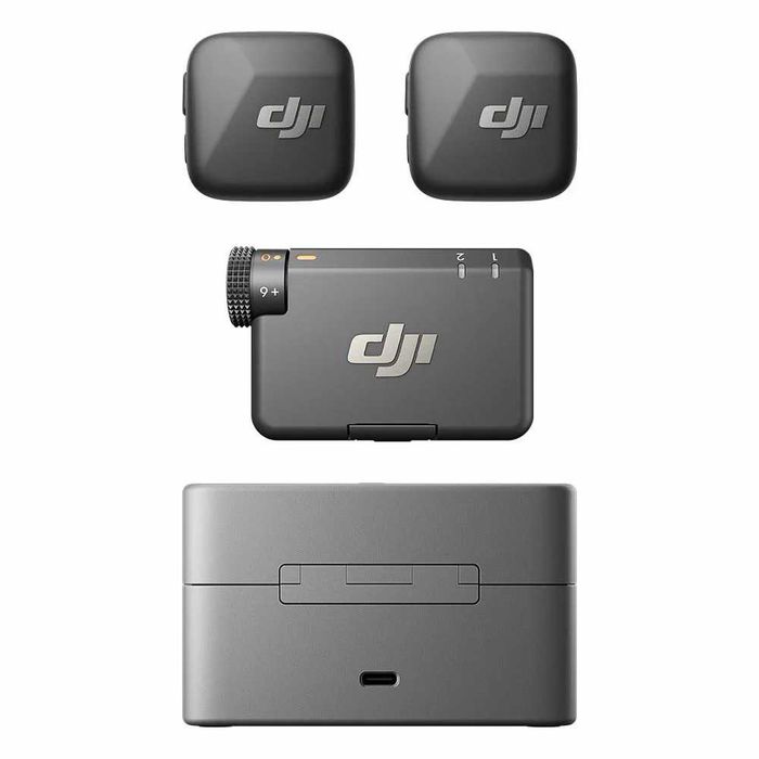 DJI Mic Mini (2 TX + 1 RX + Charging Case) - NOVO - 3 ANOS DE GARANTIA