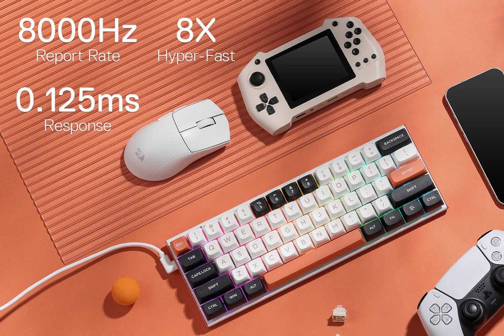 Ігрова клавіатура на датчиках Холла Redragon FIDD K683 (M61)