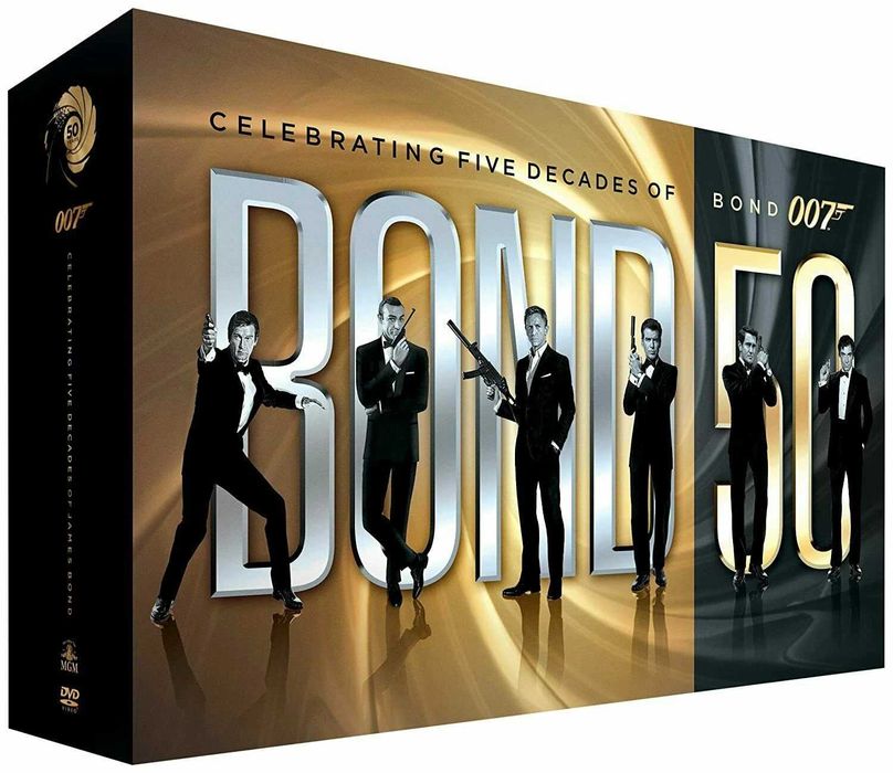 Coleção Limitada Bond50 - James Bond 007 Blu-ray – 22 Filmes + Doc