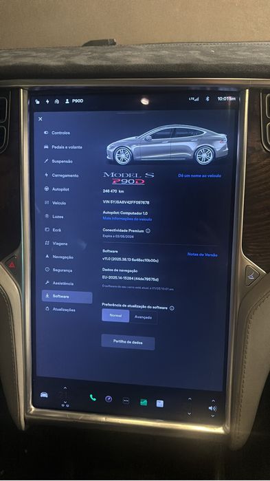 Tesla model s P90D 830 cavalos