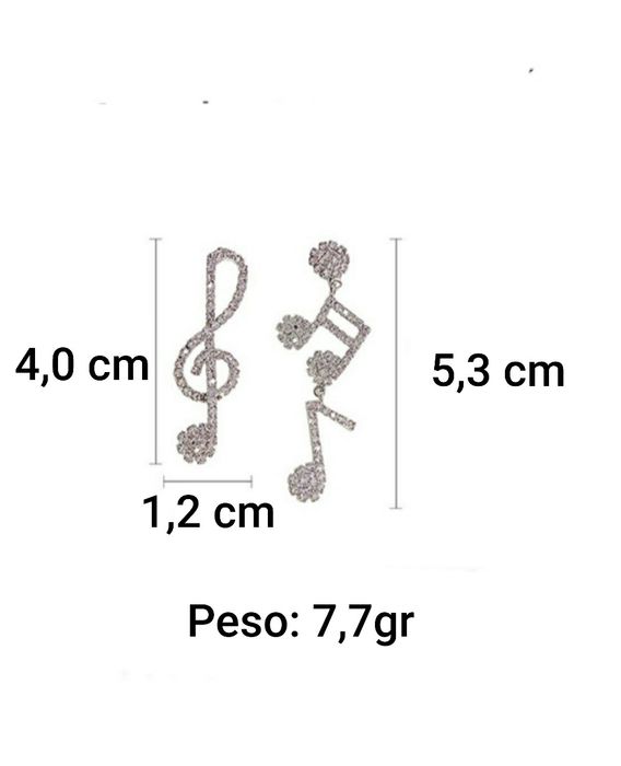 Brincos notas de música.