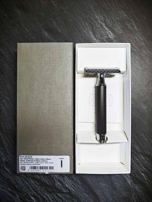 Станки для гоління Muehle (Muhle), Gillette + леза для гоління