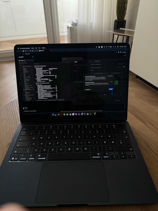 MacBook Air M4 13" Midnight Blue / 16GB / 256GB / Ідеальний стан / Гарантія