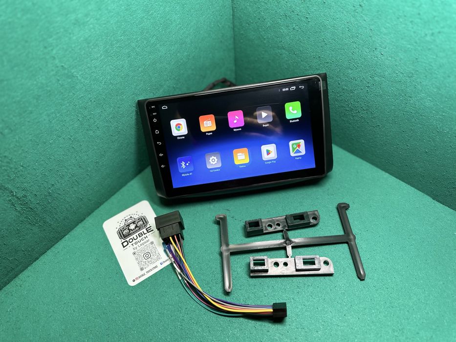 Магнитола андроїд для Chevrolet Aveo T250, ЗАЗ Віда, 9 дюймів, CarPlay