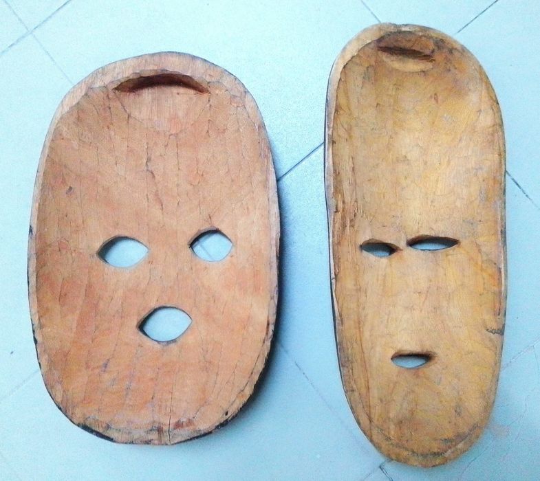 Máscaras africanas de exposição - Suazilândia