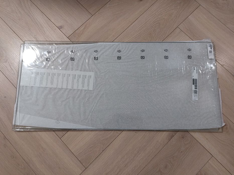 Szklana półka utrusta 80 x 37 1szt 202.056.04 ikea metod szyba szkło