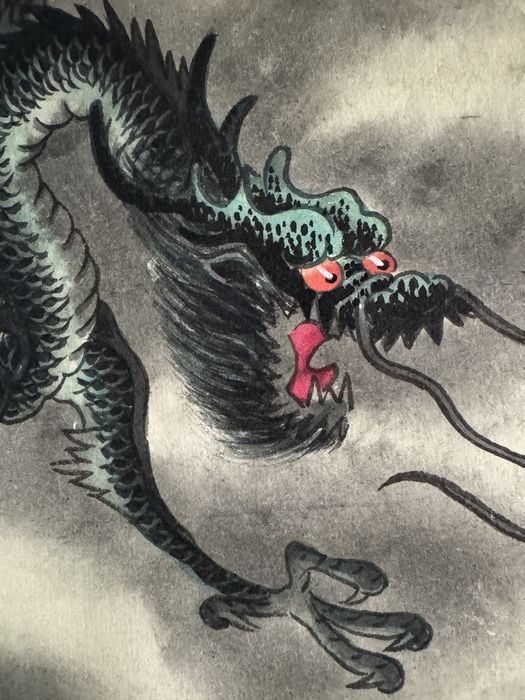 Китайский свиток стиль гохуа