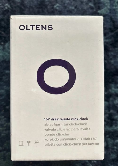 Oltens korek do umywalki klik-klak