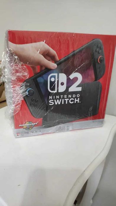 Nintendo Switch 2 + Mario kart world (nova selada)