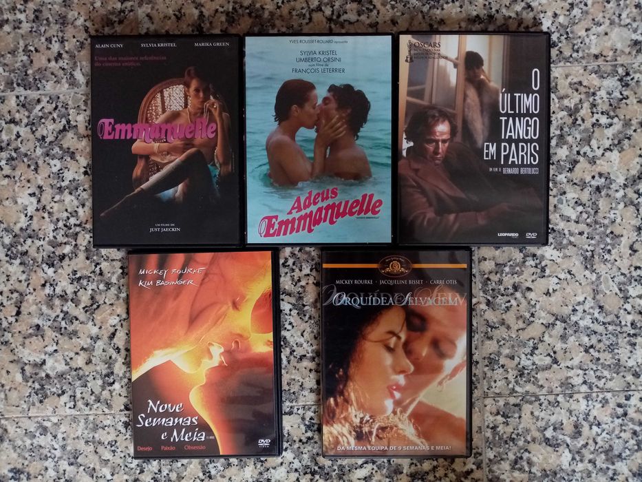 DVDs Eróticos - Emanuelle e Outros