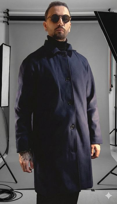 Sobretudo Clássico Homem M Novo