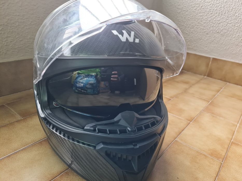 Capacete wayscral carbono