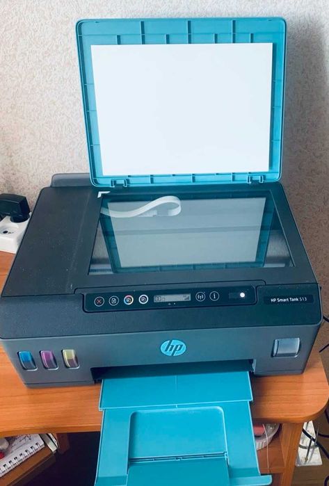 HP Smart Tank 513 Wi-Fi — цветной МФУ, как новый, суперэкономичный!