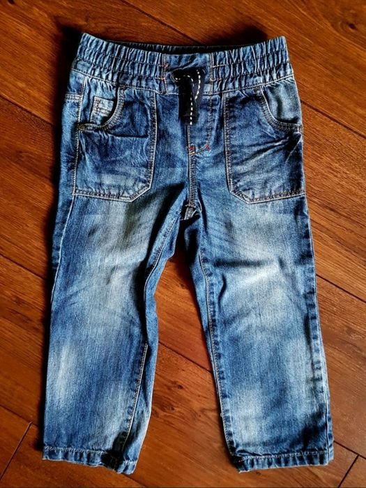 r. 104 NOWE spodnie dżinsowe jeansy dla dziewczynki TEX
