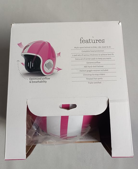 Kask Multi -sport helmet Chillafish Bobbi S ( 51-55cm) Nieużywany
