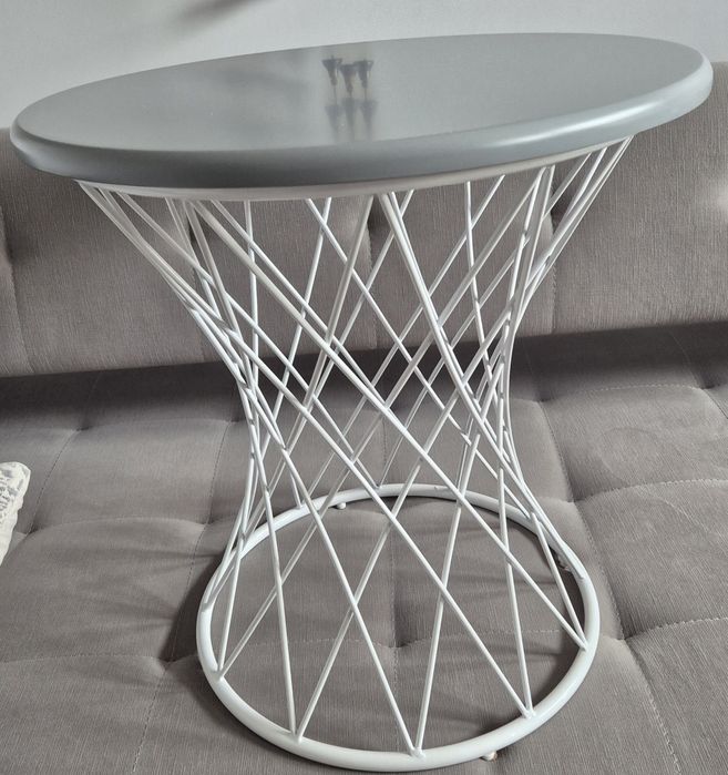 Stolik kawowy metal hdf