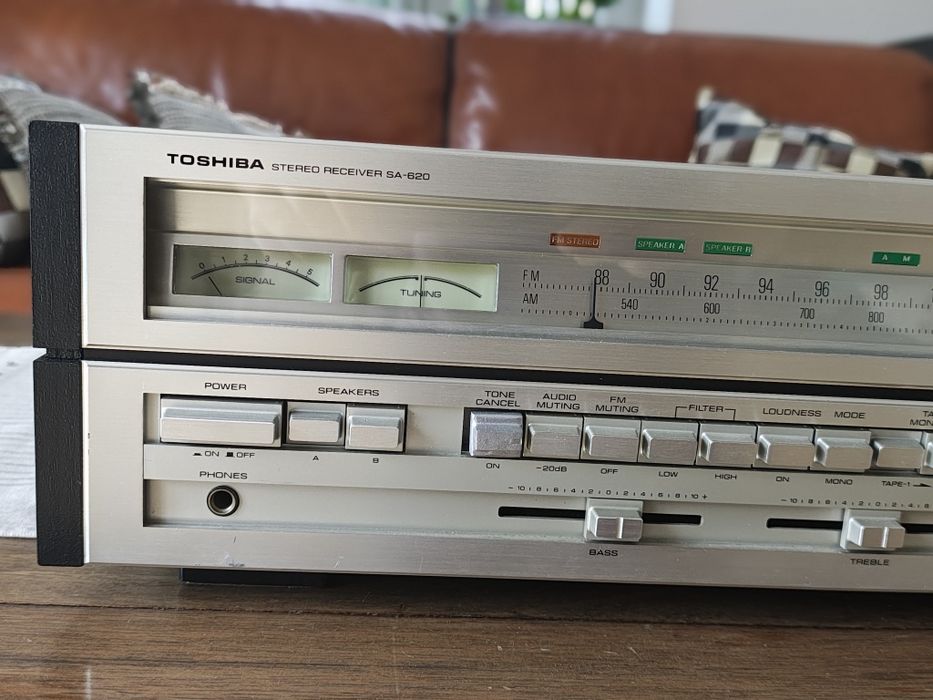 Toshiba SA 620 świetny amplituner receiver | monster | najwyższy model