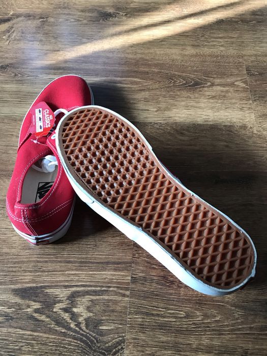 Buty Vans czerwone