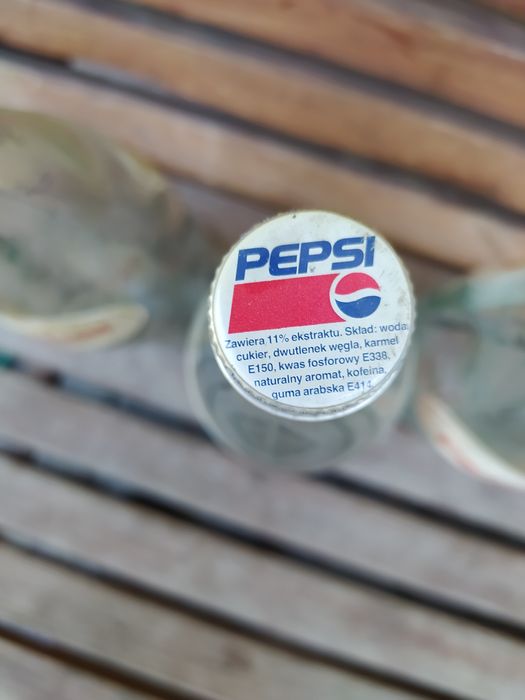 Butelka po pepsi z PRL