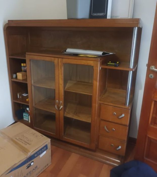 Estante mandeira maciça 1950