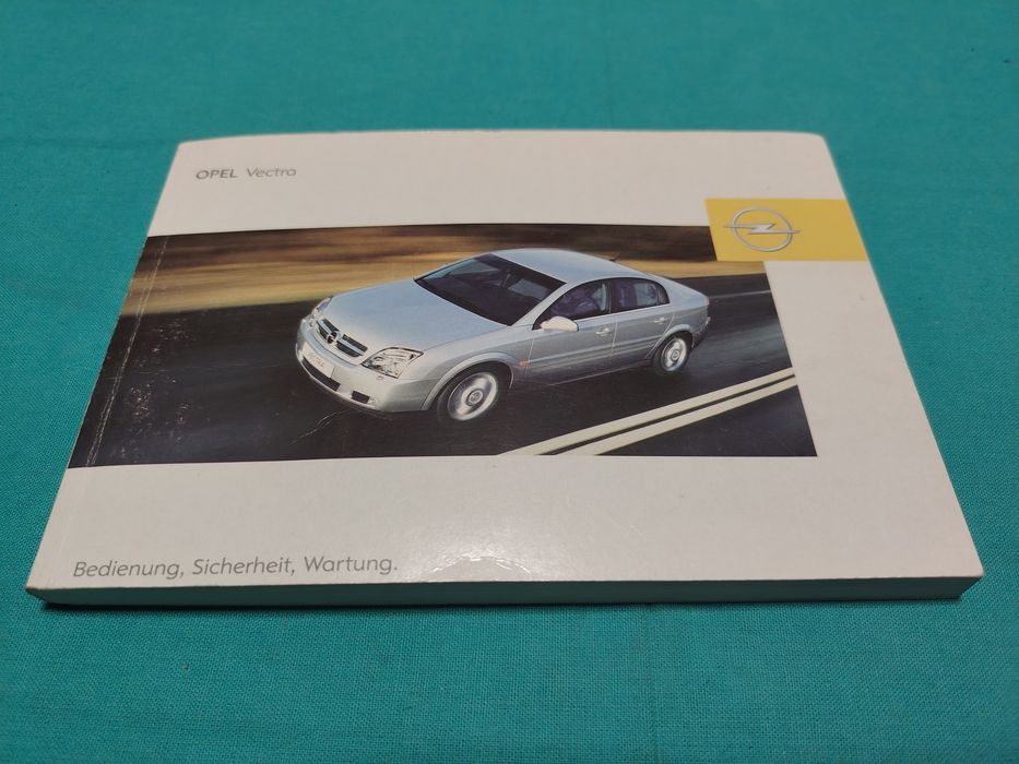 Opel Vectra C III 3 Instrukcja Obsługi Książka 2002