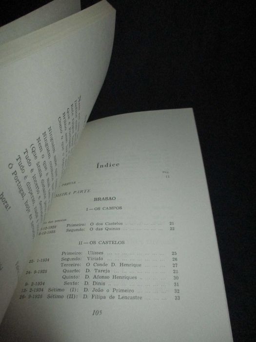 Livro Mensagem de Fernando Pessoa Ática Colecção Obras Completas