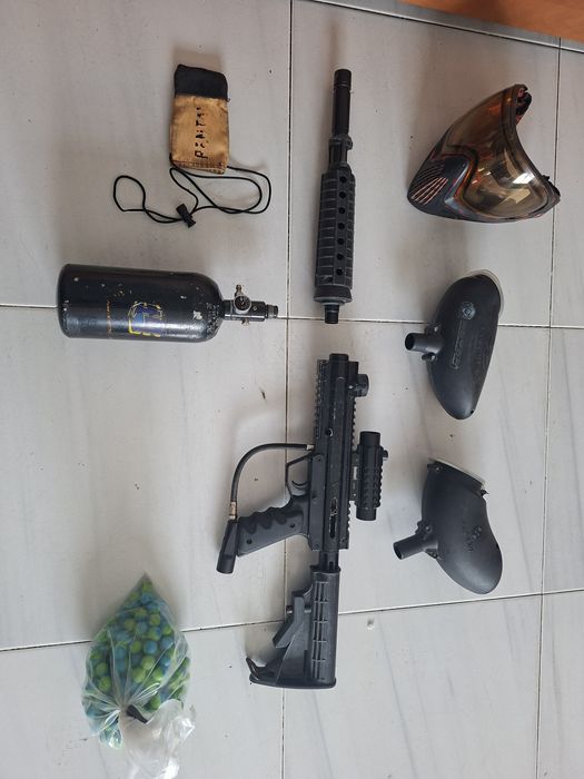 Equipamento de paintball