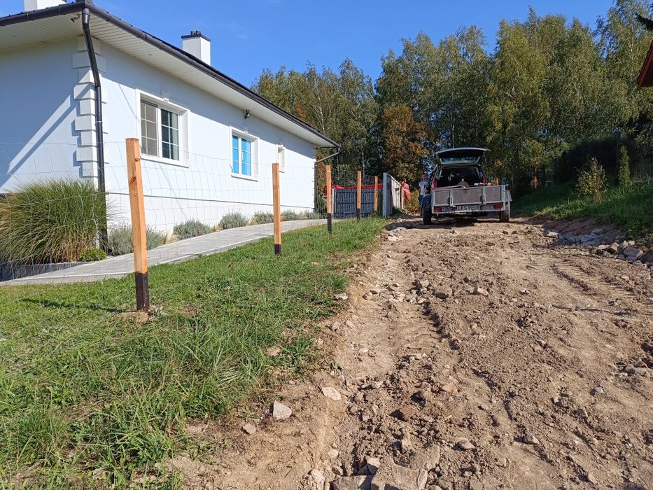 Ogrodzenie tymczasowe siatka leśna płot