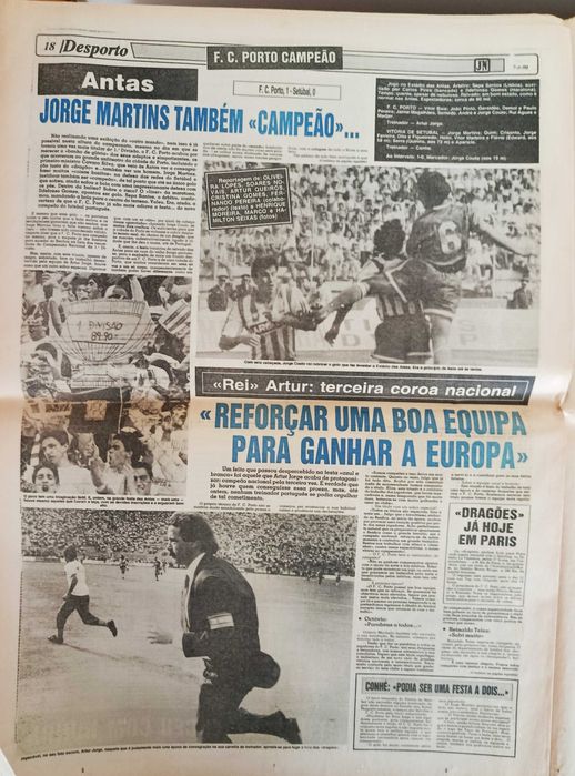 F.C.Porto - Campeão Nacional 1989-1990 - edição JN