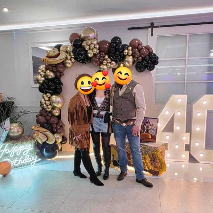 Ścianki dekoracyjne/balonowe, dekoracje z balonów, 18nastki, urodziny