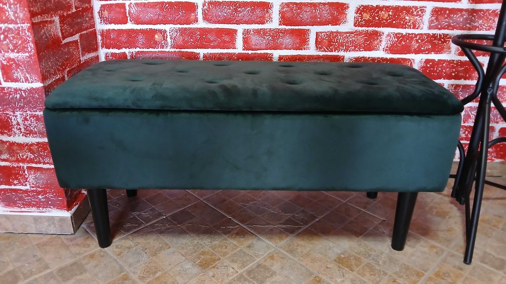 Ławka Basted, jysk, zielona