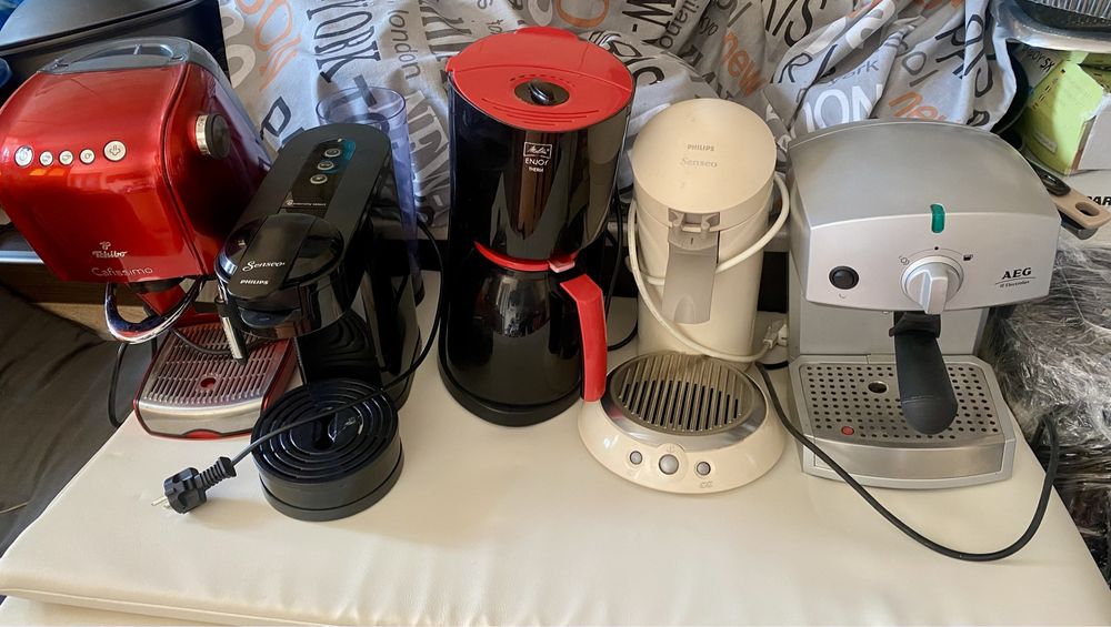 Кавові машини Philips Senseo Tchibo Cafissimo AEG Bomann Кавоварки