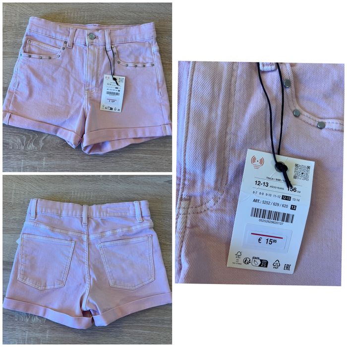 Джинсові шорти зара zara, 148, 156, 164 см