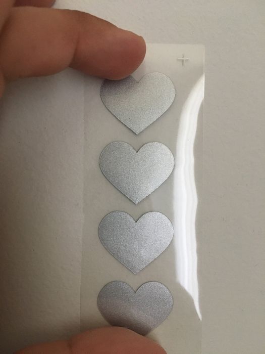 Світловідбиваючі наклейки для одягу