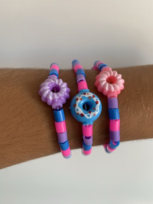 Pulseiras de missangas BFF (melhores amigas)