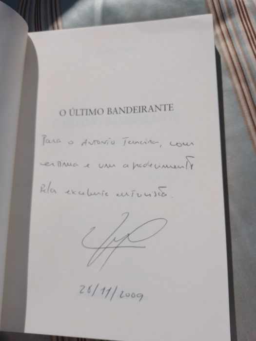 O Último Bandeirante-Pedro Pinto-1ediçaoC/dedicato8E-Pessegos5EDesde2E
