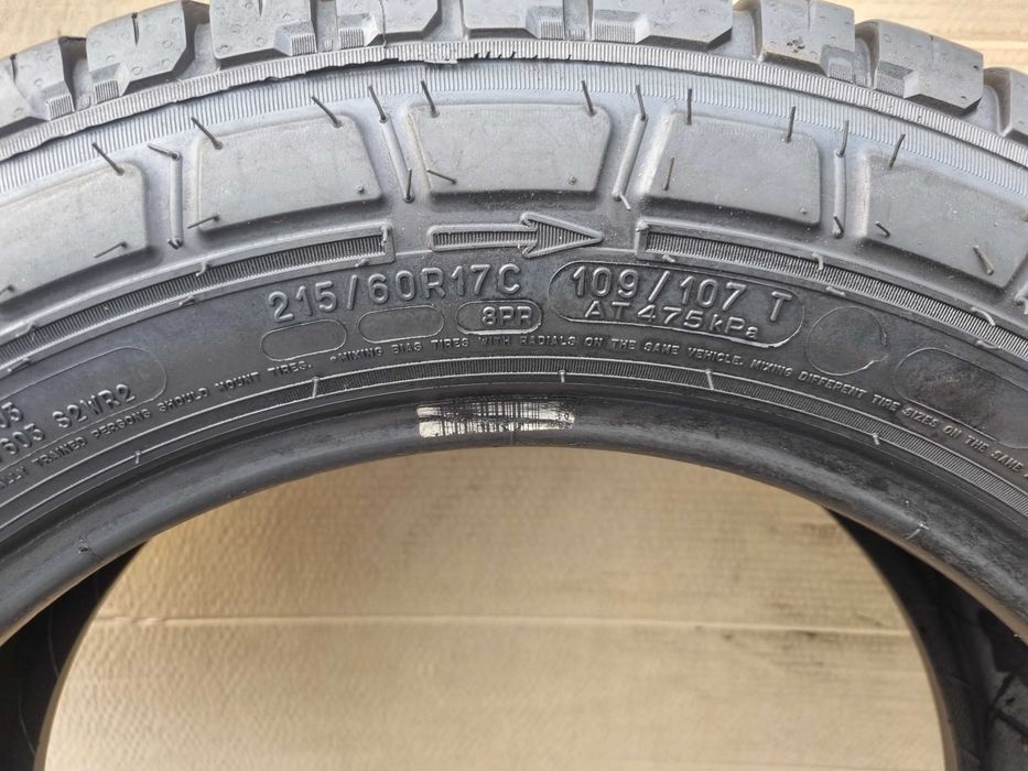 Opony Całoroczne 215/60/17C 109/107T Michelin CrossClimate Rok 2025