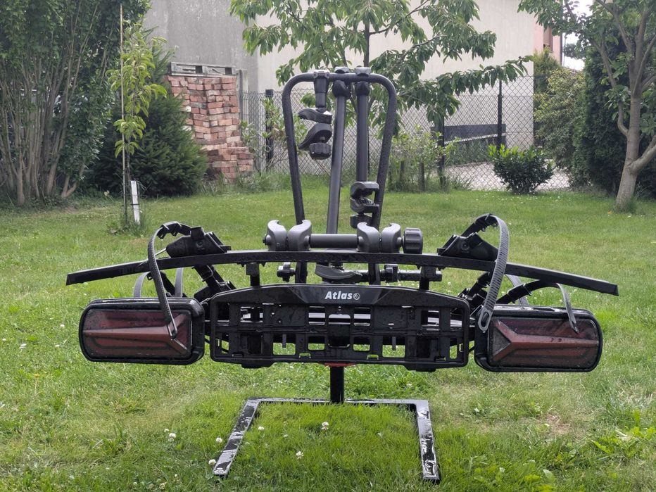 Zestaw Atlas 3 - bagażnik na hak na 4 rowery