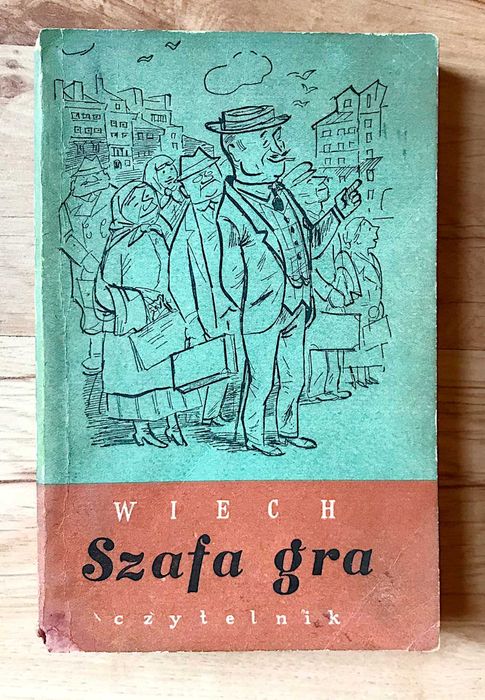 Szafa gra Wiech Stefan Wiechecki i Wspominki starowarszawskie kpl 2 +