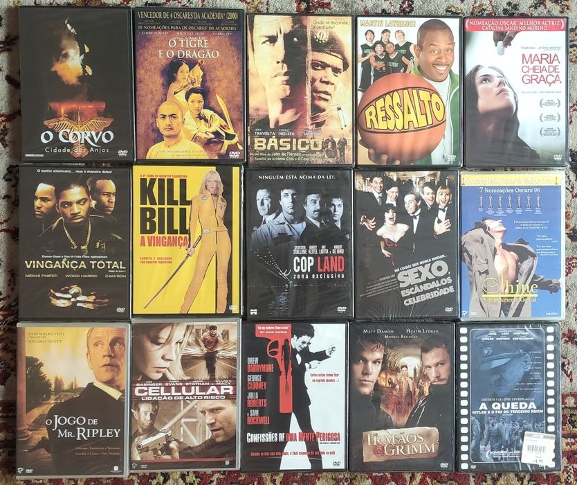 Lote de 98 dvds originais