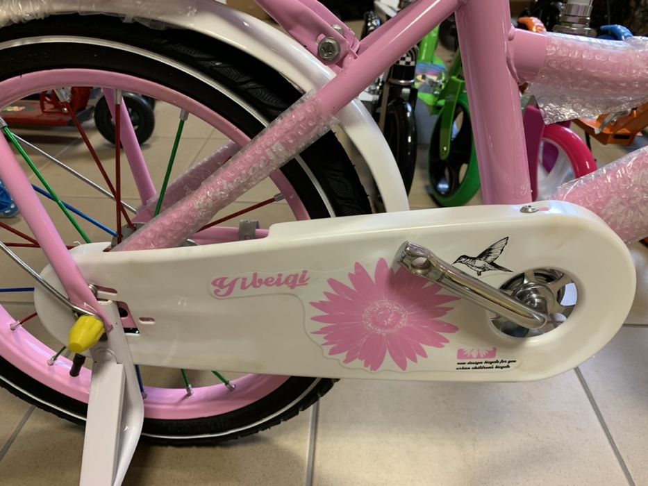 HIT Rowerek dziecięcy rower dla dziewczynki dziecka BMX 16cali