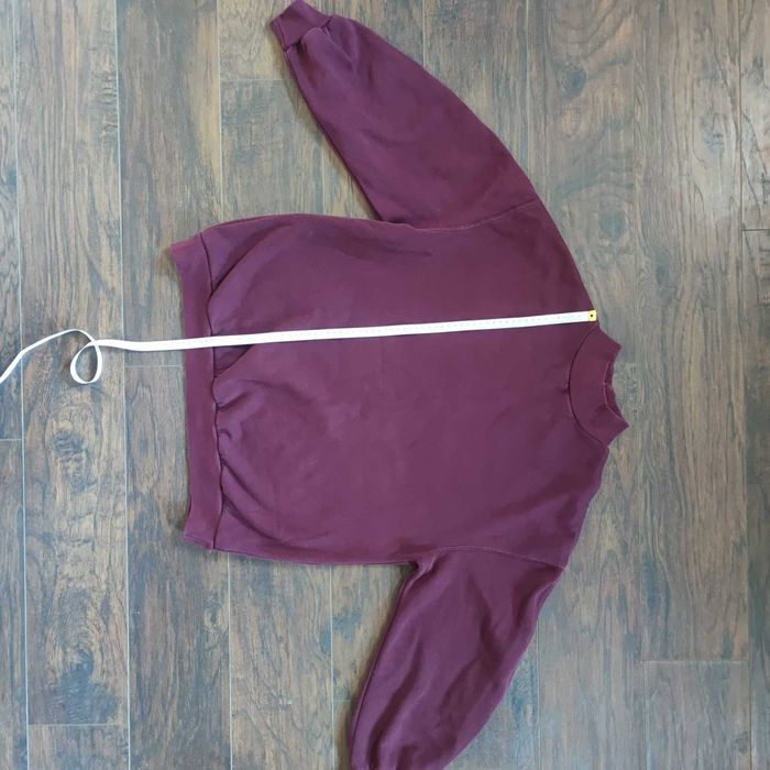 Bershka świetna bluza kolor bordowy S / M / 36 / 38 oversize unisex