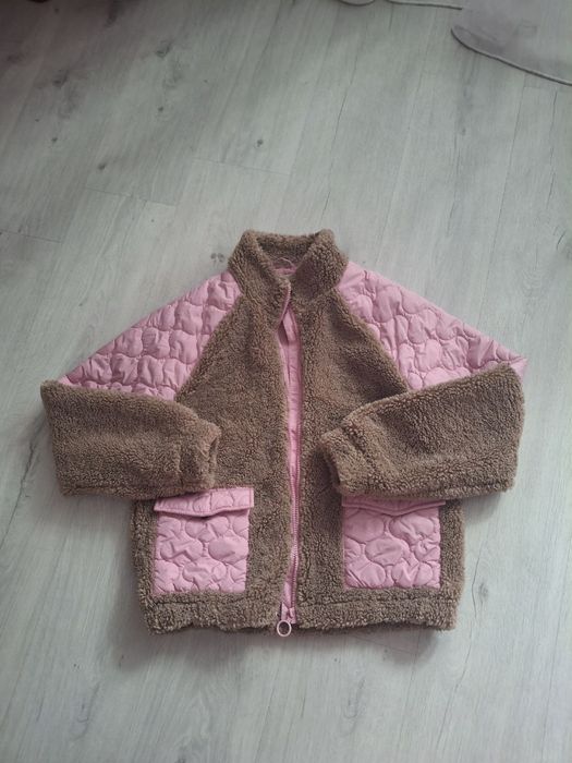 Плюшева куртка, куртка на дівчинку