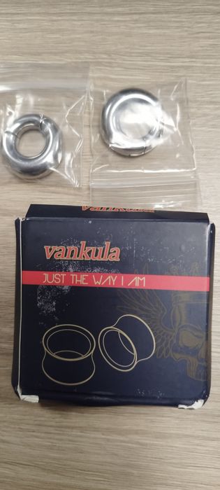 Tunel do uszu obręcz ze stali nierdzewnej