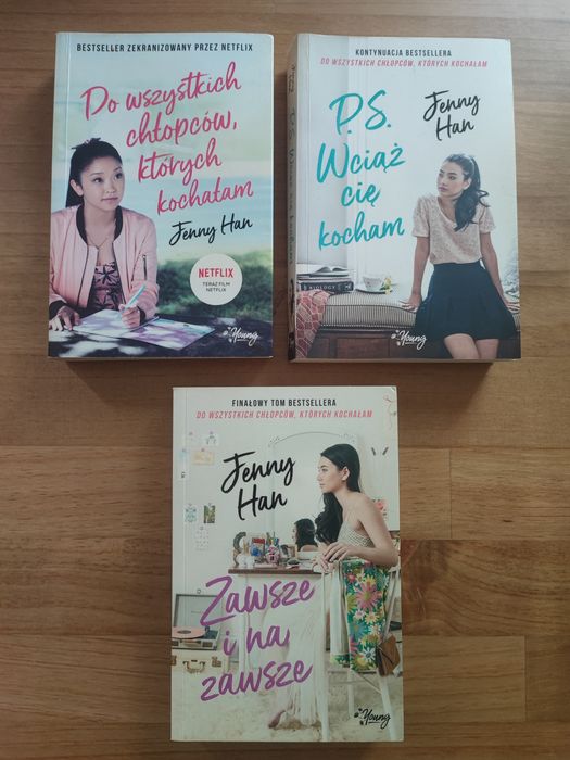 Trylogia "Do wszystkich chłopców, których kochałam" Jenny Han