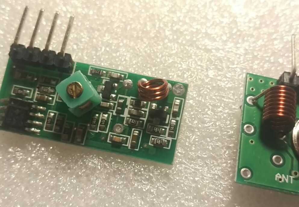 Бездротовий приймач і передавач модуль Arduino 433мГц 5В: 72 грн ...