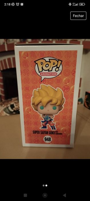 Dragon n ball pop figure son goku super saiyan