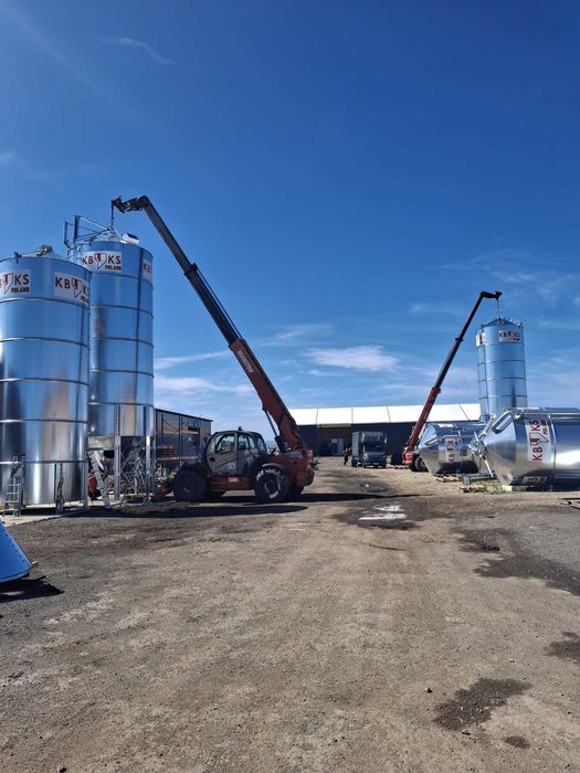 Silos zbożowy lejowy o ładowności 10 ton *PRODUCENT*